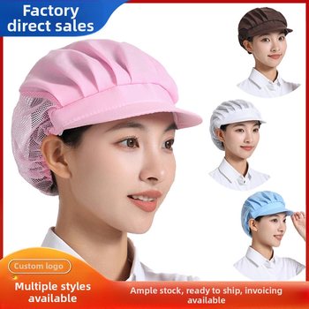 Εργοστάσιο Εργαστήριο Αναπνεύσιμο Καπέλο Εργασίας Καπέλο Σεφ Κουζίνας Catering Σερβιτόρος Υγιεινό Τρόφιμα Ανδρικό και Γυναικείο Καπέλο Σκόνης Ψησίματος