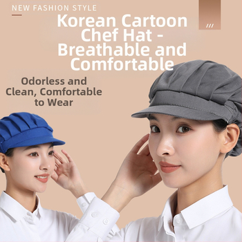 Εργοστάσιο Εργαστήριο Αναπνεύσιμο Καπέλο Εργασίας Καπέλο Σεφ Κουζίνας Catering Σερβιτόρος Υγιεινό Τρόφιμα Ανδρικό και Γυναικείο Καπέλο Σκόνης Ψησίματος