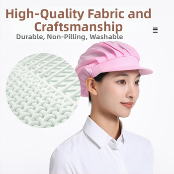 Εργοστάσιο Εργαστήριο Αναπνεύσιμο Καπέλο Εργασίας Καπέλο Σεφ Κουζίνας Catering Σερβιτόρος Υγιεινό Τρόφιμα Ανδρικό και Γυναικείο Καπέλο Σκόνης Ψησίματος