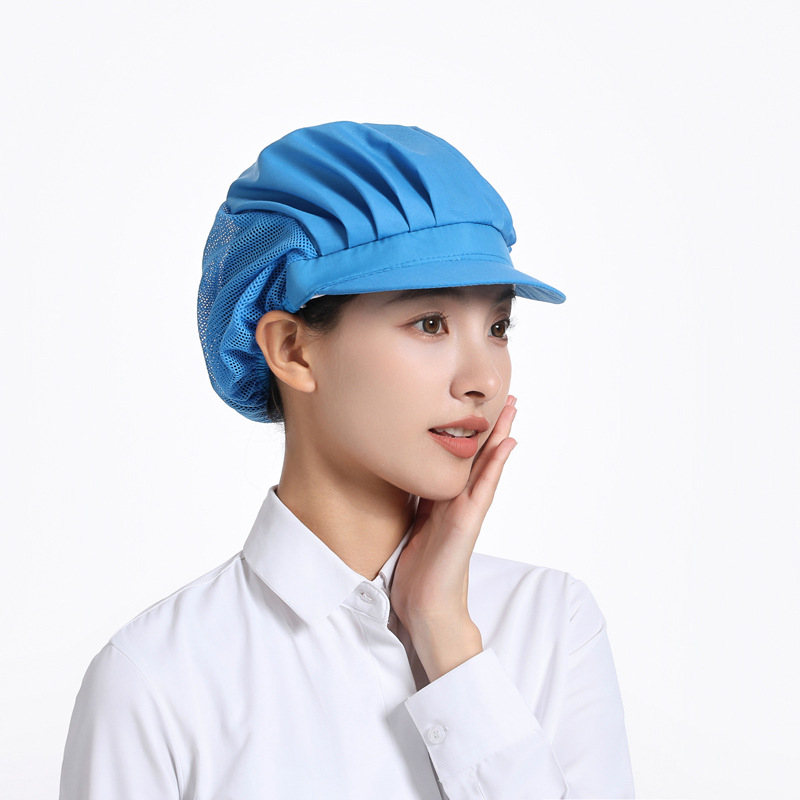 Εργοστάσιο Εργαστήριο Αναπνεύσιμο Καπέλο Εργασίας Καπέλο Σεφ Κουζίνας Catering Σερβιτόρος Υγιεινό Τρόφιμα Ανδρικό και Γυναικείο Καπέλο Σκόνης Ψησίματος