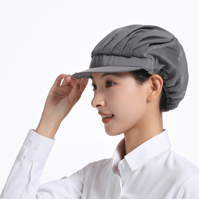 Εργοστάσιο Εργαστήριο Αναπνεύσιμο Καπέλο Εργασίας Καπέλο Σεφ Κουζίνας Catering Σερβιτόρος Υγιεινό Τρόφιμα Ανδρικό και Γυναικείο Καπέλο Σκόνης Ψησίματος