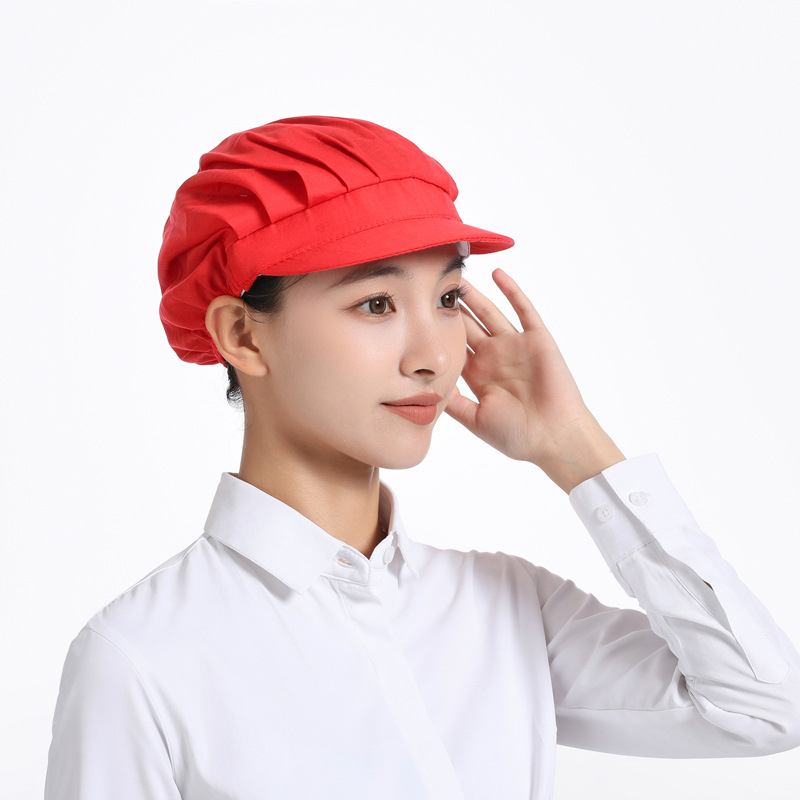 Εργοστάσιο Εργαστήριο Αναπνεύσιμο Καπέλο Εργασίας Καπέλο Σεφ Κουζίνας Catering Σερβιτόρος Υγιεινό Τρόφιμα Ανδρικό και Γυναικείο Καπέλο Σκόνης Ψησίματος