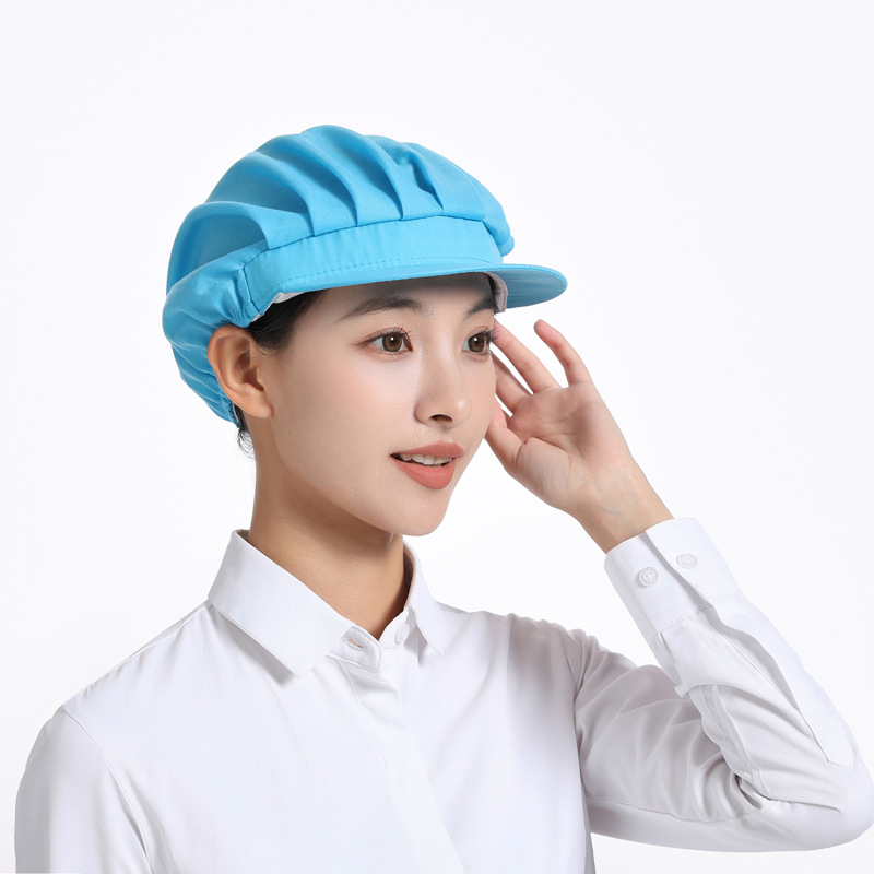 Εργοστάσιο Εργαστήριο Αναπνεύσιμο Καπέλο Εργασίας Καπέλο Σεφ Κουζίνας Catering Σερβιτόρος Υγιεινό Τρόφιμα Ανδρικό και Γυναικείο Καπέλο Σκόνης Ψησίματος