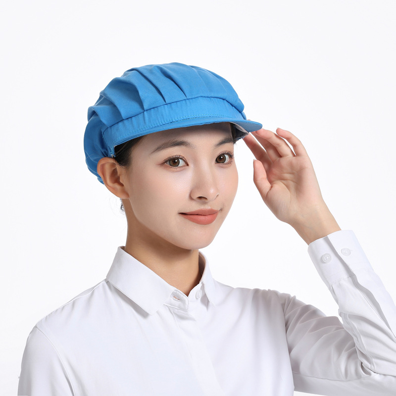 Εργοστάσιο Εργαστήριο Αναπνεύσιμο Καπέλο Εργασίας Καπέλο Σεφ Κουζίνας Catering Σερβιτόρος Υγιεινό Τρόφιμα Ανδρικό και Γυναικείο Καπέλο Σκόνης Ψησίματος
