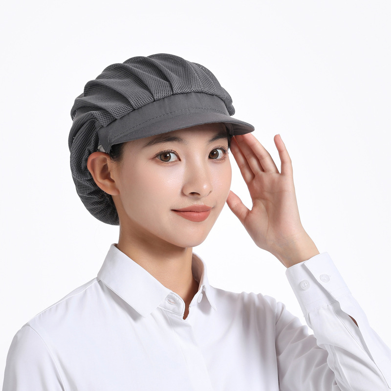 Εργοστάσιο Εργαστήριο Αναπνεύσιμο Καπέλο Εργασίας Καπέλο Σεφ Κουζίνας Catering Σερβιτόρος Υγιεινό Τρόφιμα Ανδρικό και Γυναικείο Καπέλο Σκόνης Ψησίματος