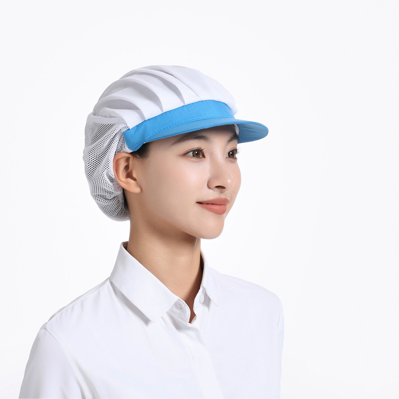 Εργοστάσιο Εργαστήριο Αναπνεύσιμο Καπέλο Εργασίας Καπέλο Σεφ Κουζίνας Catering Σερβιτόρος Υγιεινό Τρόφιμα Ανδρικό και Γυναικείο Καπέλο Σκόνης Ψησίματος