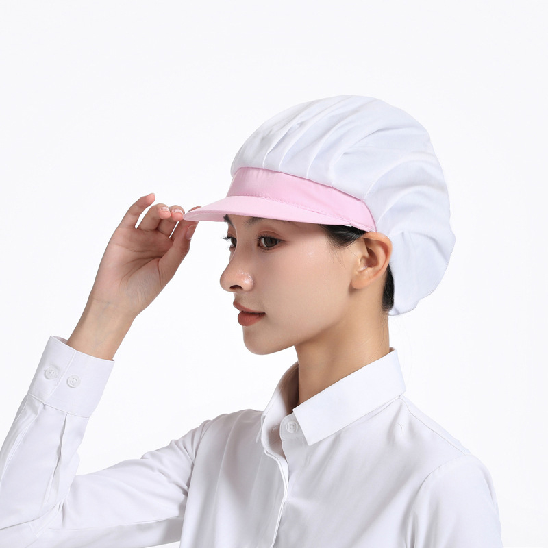 Εργοστάσιο Εργαστήριο Αναπνεύσιμο Καπέλο Εργασίας Καπέλο Σεφ Κουζίνας Catering Σερβιτόρος Υγιεινό Τρόφιμα Ανδρικό και Γυναικείο Καπέλο Σκόνης Ψησίματος