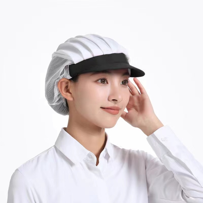 Εργοστάσιο Εργαστήριο Αναπνεύσιμο Καπέλο Εργασίας Καπέλο Σεφ Κουζίνας Catering Σερβιτόρος Υγιεινό Τρόφιμα Ανδρικό και Γυναικείο Καπέλο Σκόνης Ψησίματος
