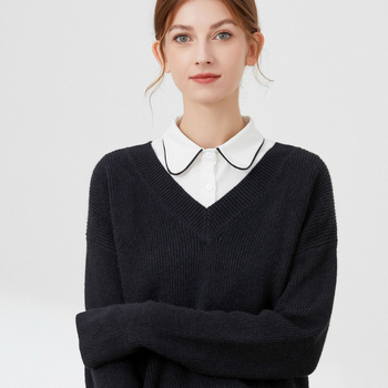 Κορεάτικο στυλ ψεύτικο κολάρο γυναικών πουλόβερ διακοσμητικό κολάρο ευέλικτο ψεύτικο πουκάμισο κολάρο δαντέλας υψηλής ποιότητας ψεύτικο κολάρο επαγγελματικό περιστασιακό κολάρο