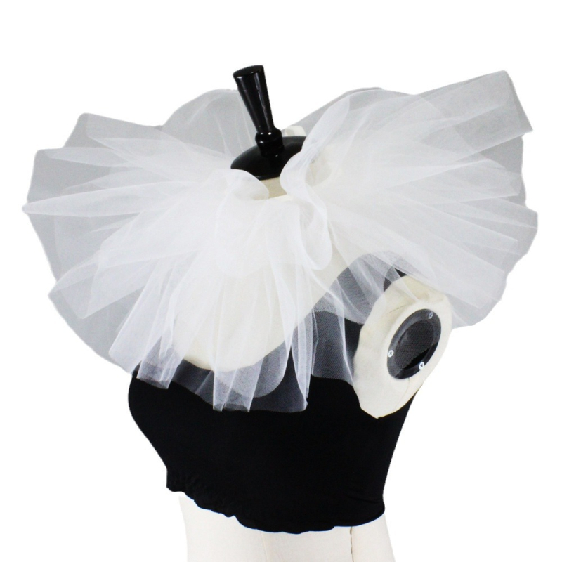 Διασυνοριακό πλέγμα Puffy False Collar Σκηνή Παράστασης Στούντιο Φωτογραφίας Props Ευρώπη και Αμερική Amazon