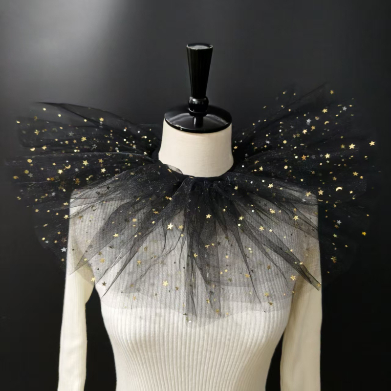 Διασυνοριακό πλέγμα Puffy False Collar Σκηνή Παράστασης Στούντιο Φωτογραφίας Props Ευρώπη και Αμερική Amazon