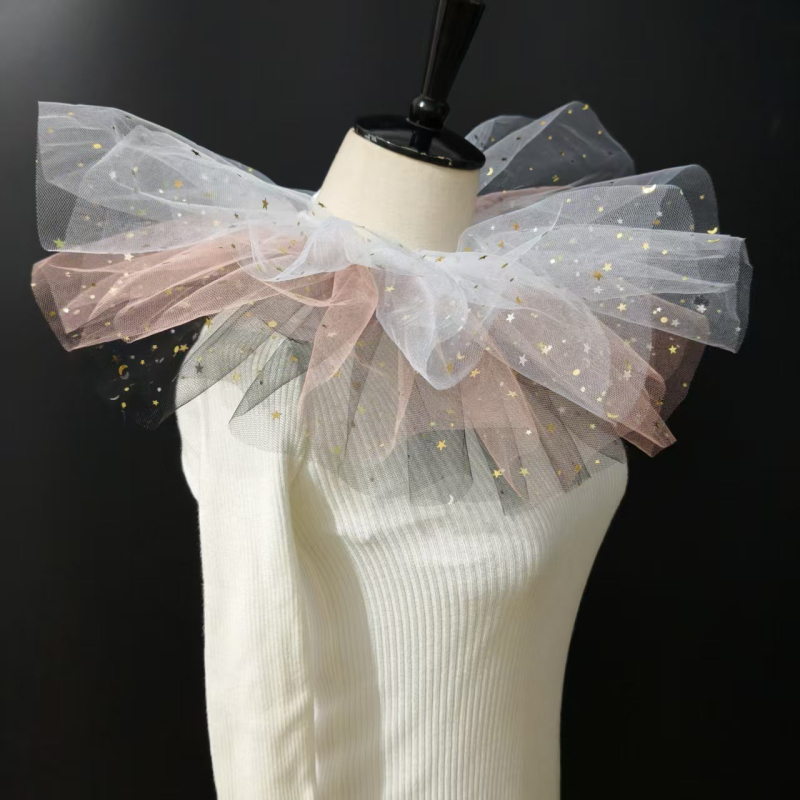 Διασυνοριακό πλέγμα Puffy False Collar Σκηνή Παράστασης Στούντιο Φωτογραφίας Props Ευρώπη και Αμερική Amazon