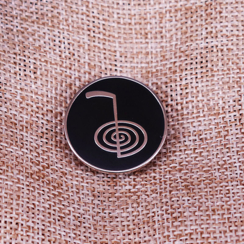 Reiki simbolio sagės ženklelis kuprinė atlapo segtukas aksesuarai dovana