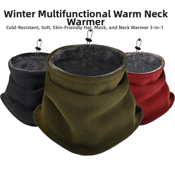 Talvine sallmüts, õues ratsutamise sall, paksendatud fliisist soe mask, tolmukindel mask, polaarfliisist krae