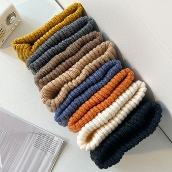 Villane kootud juuksepael Sall Juuksepael Kaheotstarbeline Interneti Kuulsus Sama Peapael Kirjaga Laia äärega Vabaaja Ühevärviline Sügis- ja Talvine Juuksepael