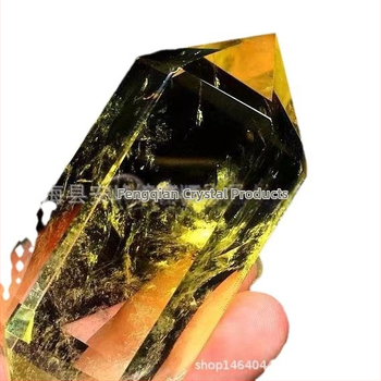 Полирани и полирани стълбове за домашни орнаменти от топаз