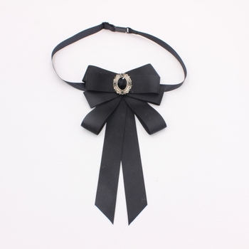 Tähekujulise kassiga akadeemilise stiili professionaalne ühevärviline kraega vormiriietus, kikilipsu tootjate hulgimüügi aksessuaarid TS248