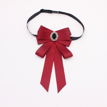 Tähekujulise kassiga akadeemilise stiili professionaalne ühevärviline kraega vormiriietus, kikilipsu tootjate hulgimüügi aksessuaarid TS248