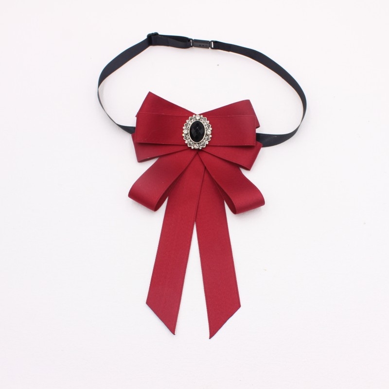 Tähekujulise kassiga akadeemilise stiili professionaalne ühevärviline kraega vormiriietus, kikilipsu tootjate hulgimüügi aksessuaarid TS248