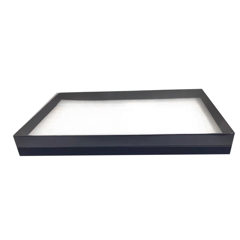 Кутия за 100 пръстена с капак, кутия за съхранение на пръстени и обеци, кутия за бижута с голям капацитет