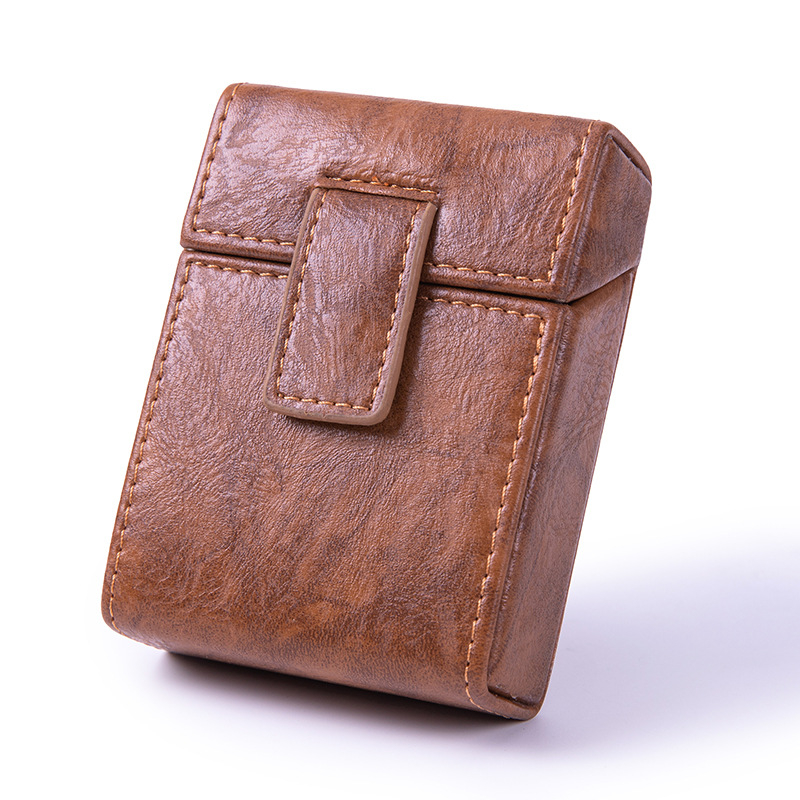 Visas 20 cigarečių pakelis su storomis cigaretėmis, cigarečių dėžutė, žiebtuvėlio „viskas viename“ pakuotė, vyriška trumpa cigarečių dėžutė, apsauginė dėžutė su atlenkiamu viršumi sagtimi