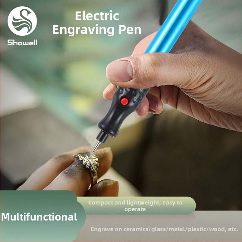 Mini-pliiatsikujuline metallist madala müratasemega elektriline graveerimispliiats, kiire mikrojuhtmevaba isetegemise elektriline klaasist veski