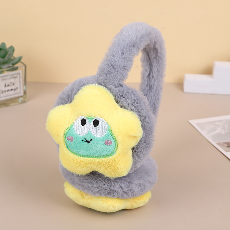 Chrániče sluchu nové jesenné a zimné roztomilé plyšové Sanrio zahustené pre študentov a dospelých, teplé, kreslené, chrániče sluchu, vetruodolné, teplé