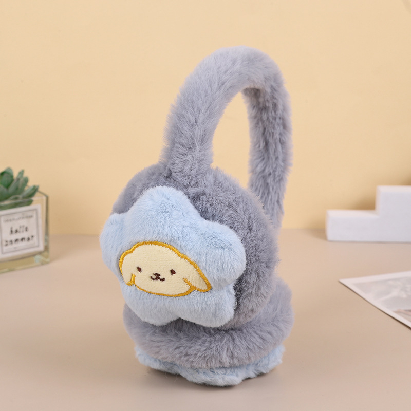 Chrániče sluchu nové jesenné a zimné roztomilé plyšové Sanrio zahustené pre študentov a dospelých, teplé, kreslené, chrániče sluchu, vetruodolné, teplé