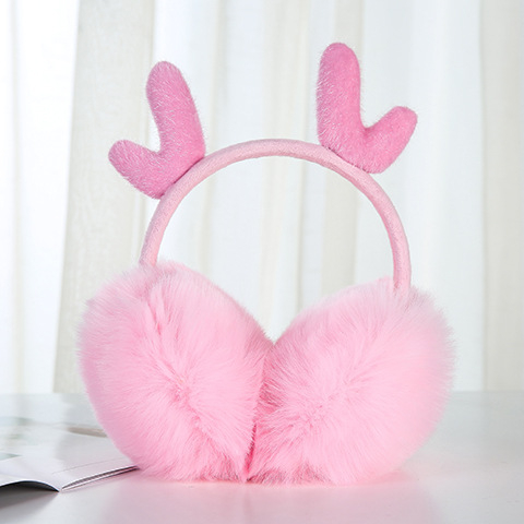 Ausinės, šiltos moteriškos žieminės kalėdinės ausinės, korėjietiška mielų žieminių ausinių versija, tiesioginė didmeninė prekyba gamykloje