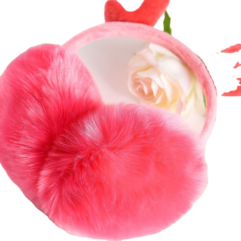 Ausinės, šiltos moteriškos žieminės kalėdinės ausinės, korėjietiška mielų žieminių ausinių versija, tiesioginė didmeninė prekyba gamykloje