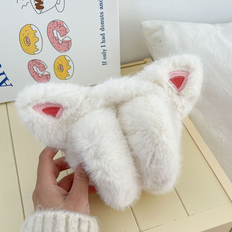 Šiltos žieminės ausinės moterims, su vilnos pamušalu, atsparios vėjui ir šalčiui, pliušinės ausų apsaugos, antifrizinės ausinės, šiltos ausinės studentams važinėjant dviračiu