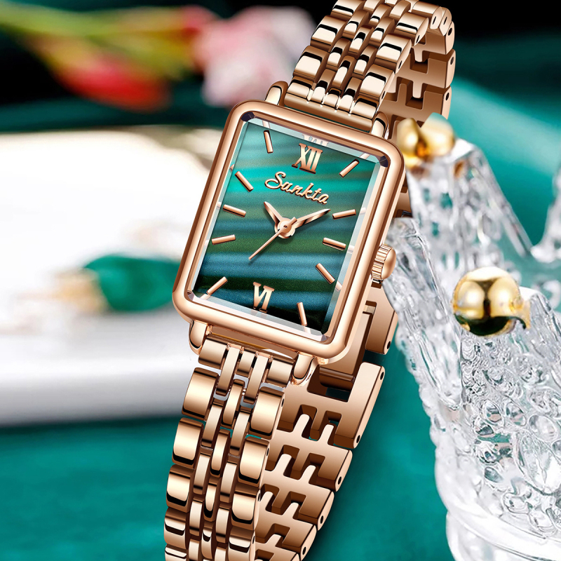 Išskirtinis tarpvalstybinis didmeninis naujas prabangus kompaktiškas išskirtinis madingas kasdienis paprastas moteriškas laikrodis su asmenybės kvarciniu rankiniu laikrodžiu