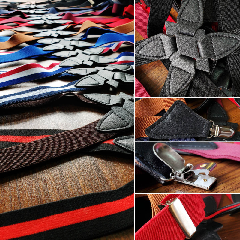 Sursă transfrontalieră Amazon, toc curea elastică, clemă laterală, clemă încrucișată, bretele pentru bărbați și femei pentru adulți