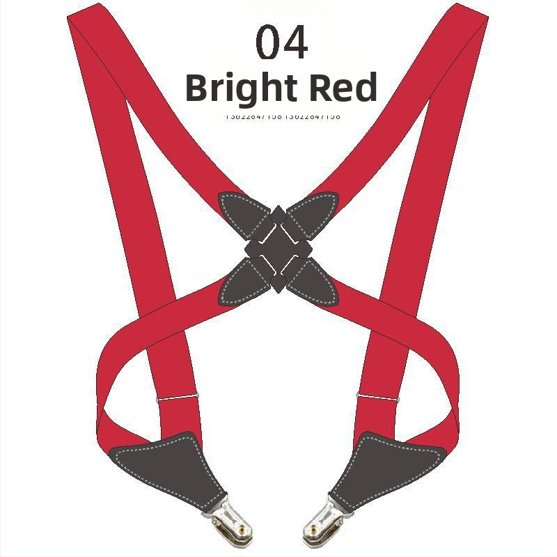 Sursă transfrontalieră Amazon, toc curea elastică, clemă laterală, clemă încrucișată, bretele pentru bărbați și femei pentru adulți