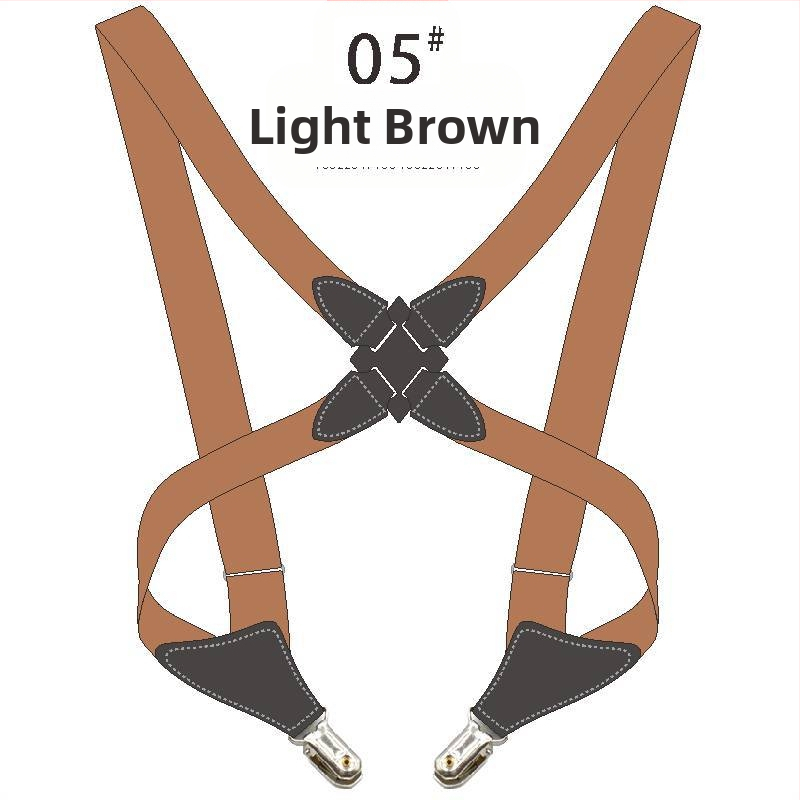 Sursă transfrontalieră Amazon, toc curea elastică, clemă laterală, clemă încrucișată, bretele pentru bărbați și femei pentru adulți