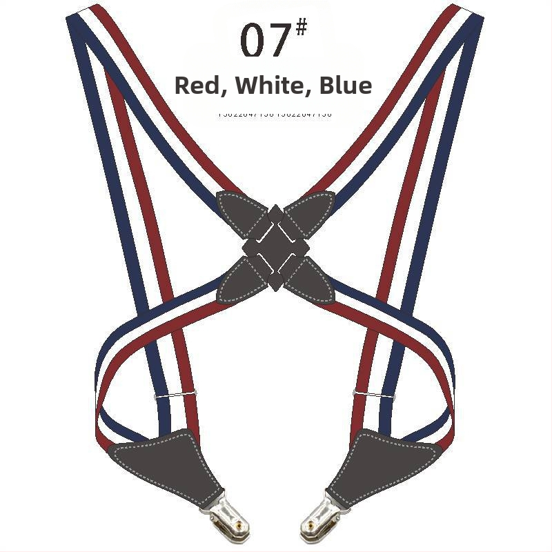 Sursă transfrontalieră Amazon, toc curea elastică, clemă laterală, clemă încrucișată, bretele pentru bărbați și femei pentru adulți