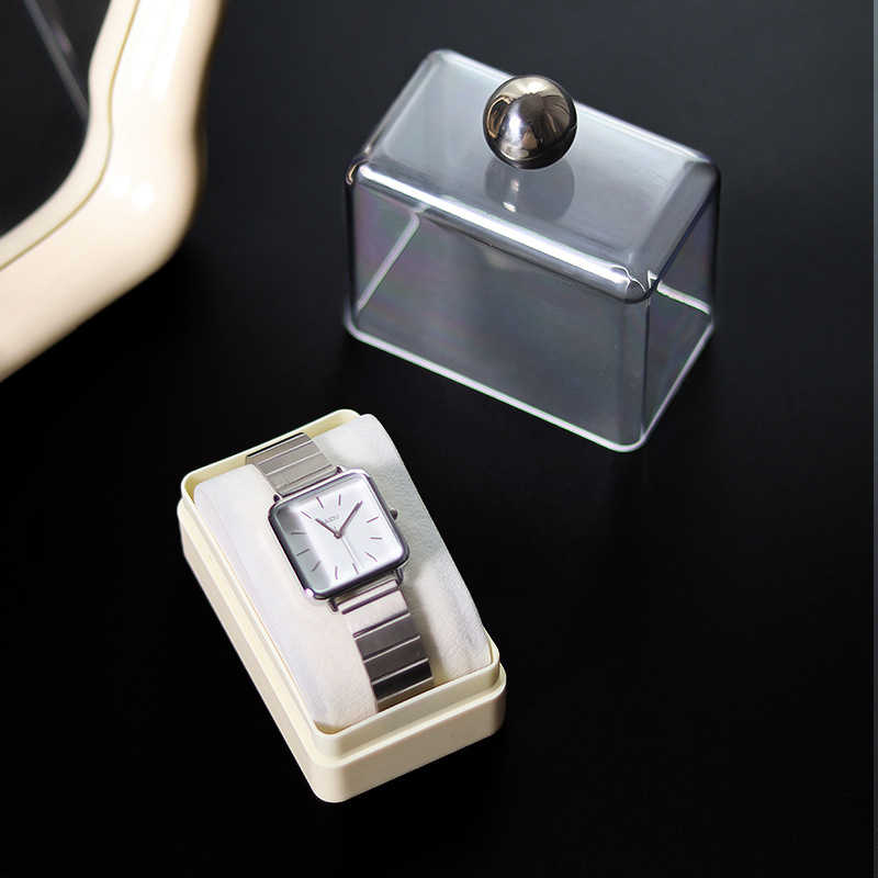 Nordic Ins First Watch Box s guľôčkovou rukoväťou, balenie do obchodu s hodinkami, úložný box, rekvizity na elektronické hodinky