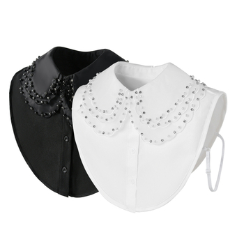 Guler fals decorativ pentru cămașă cu guler fals pentru femei, guler asortat