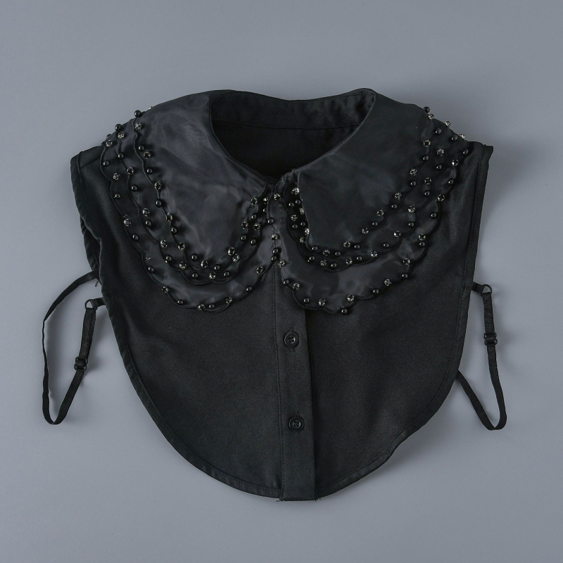 Guler fals decorativ pentru cămașă cu guler fals pentru femei, guler asortat