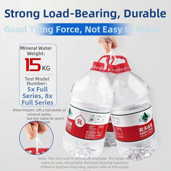 Νάιλον δεματικά καλωδίων, Αυτοασφαλιζόμενα δεματικά καλωδίων με πόρπη, Σχοινιά δεσίματος, Ανθεκτικά σε υψηλές και χαμηλές θερμοκρασίες, Ανθεκτικά στο κρύο, Φιλικά προς το περιβάλλον, Απευθείας πωλήσεις από το εργοστάσιο, Δέσιμο καλωδίων