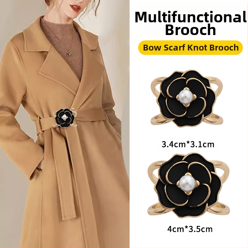 2024 νέα χονδρική αγκράφα μέσης παλτό καρφίτσα κασκόλ αγκράφα αντιανεμικό ζώνη κόμπο αγκράφα κορδέλα σταθερό χονδρικό κασκόλ