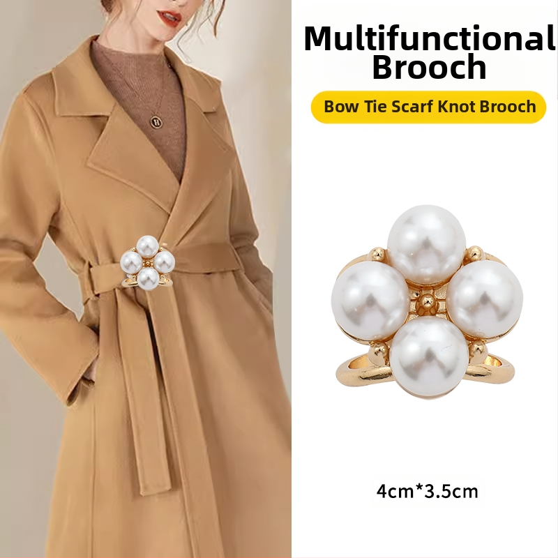 2024 νέα χονδρική αγκράφα μέσης παλτό καρφίτσα κασκόλ αγκράφα αντιανεμικό ζώνη κόμπο αγκράφα κορδέλα σταθερό χονδρικό κασκόλ