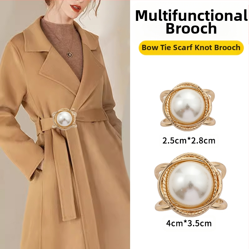 2024 νέα χονδρική αγκράφα μέσης παλτό καρφίτσα κασκόλ αγκράφα αντιανεμικό ζώνη κόμπο αγκράφα κορδέλα σταθερό χονδρικό κασκόλ