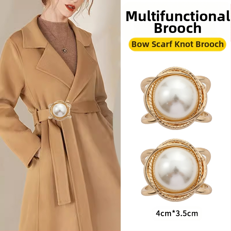 2024 νέα χονδρική αγκράφα μέσης παλτό καρφίτσα κασκόλ αγκράφα αντιανεμικό ζώνη κόμπο αγκράφα κορδέλα σταθερό χονδρικό κασκόλ