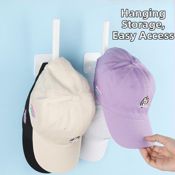 γάντζο για καπέλο χωρίς τρύπημα, κύκλος μαλλιών, αυτοκόλλητο γάντζο για καπέλα, κρεμάστρα για υπνοδωμάτιο, πολυλειτουργική αποθήκευση τοίχου