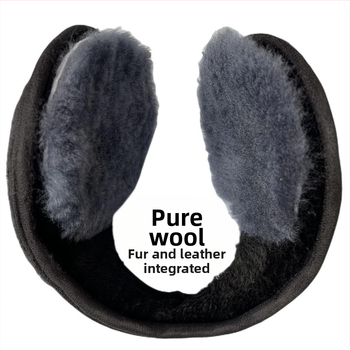 Ausinės Ausinės Šiltos grynos vilnos ausinės Vyrams ir moterims Ausų apsauga Neužšąlančios Ausų maišelis Sustorintos Neperšlampamos Vėjo Atsparios Šalčiui Rudeniui ir Žiemai