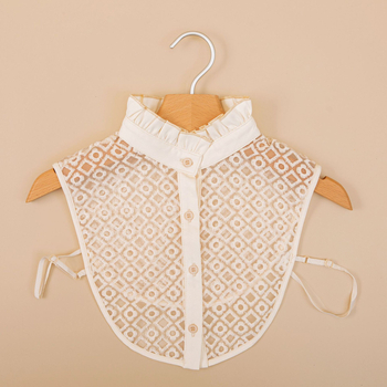 Sieviešu krekla apkakle ar viltus apkakli, interneta slavenību statīvā apkakle, izšūta apkakle, sieviešu noņemama viltus apkakle, vairumtirdzniecība no pārrobežu ražotājiem