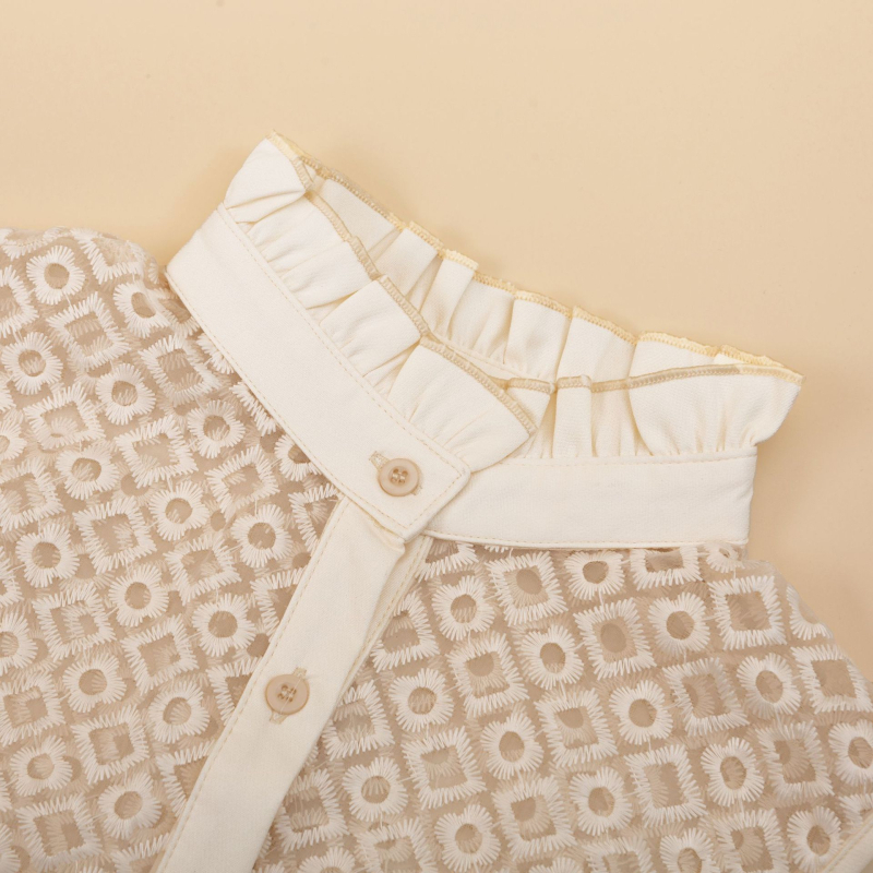 Sieviešu krekla apkakle ar viltus apkakli, interneta slavenību statīvā apkakle, izšūta apkakle, sieviešu noņemama viltus apkakle, vairumtirdzniecība no pārrobežu ražotājiem