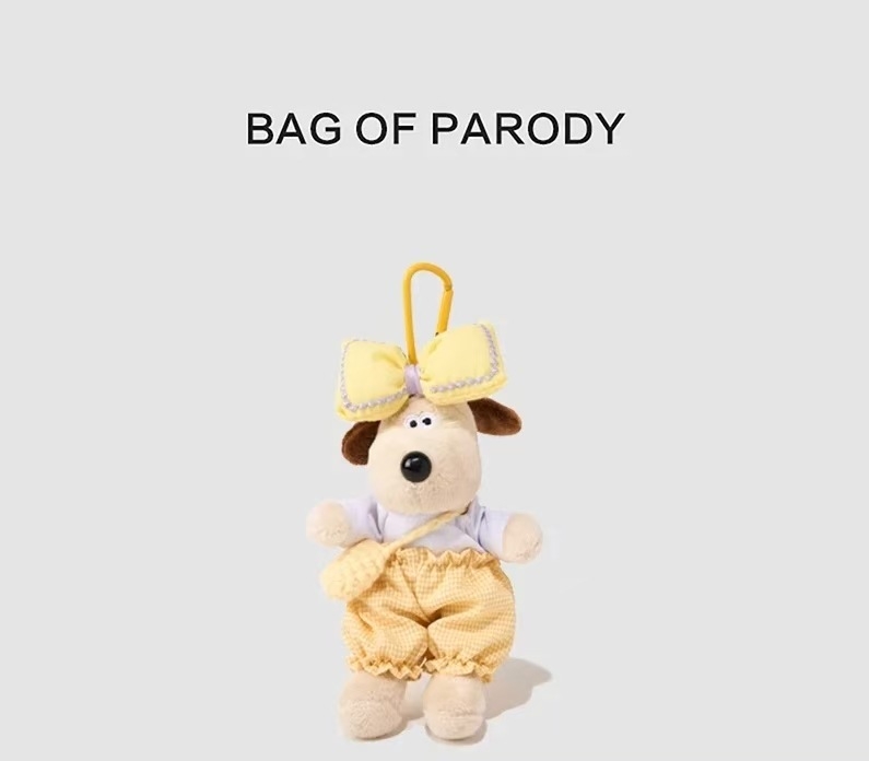 Raktų pakabuko moteriškų krepšių aksesuarai, boulingo širdies pakabukas, nišinio dizaino asmeninis krepšys, šuniuko pakabukas