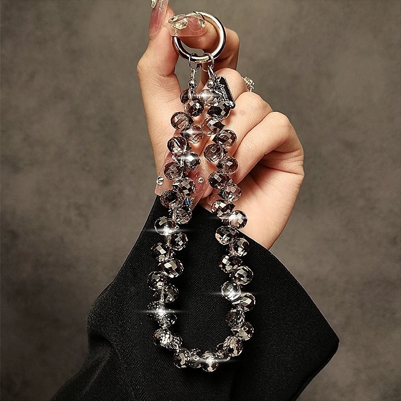 Preț 10 USD 3D cristal telefon mobil curea încheietura mâinii lanț lumina lux toate potrivirea lucrat manual cu mărgele lanț scurt stras bijuterii pandantiv de înaltă calitate sens Preț 10 USD